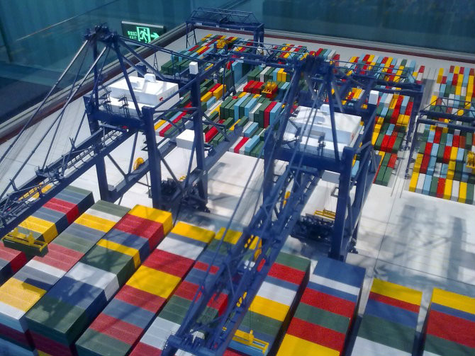 岢岚县港口集装箱堆场