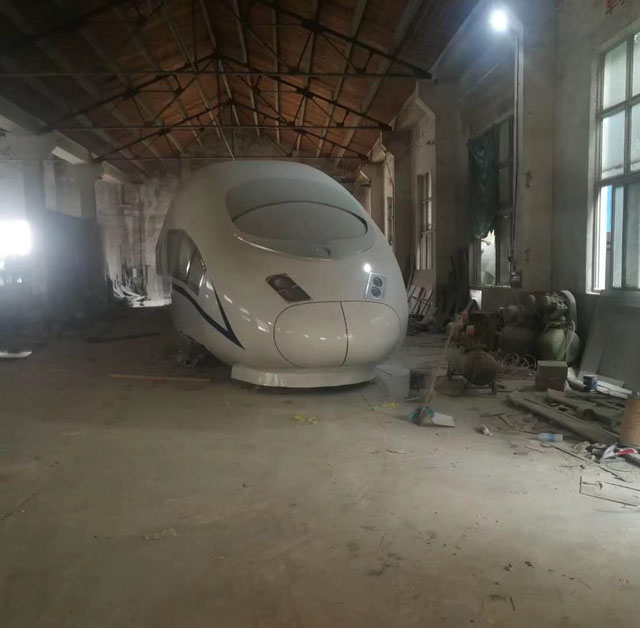 岢岚县高铁模型