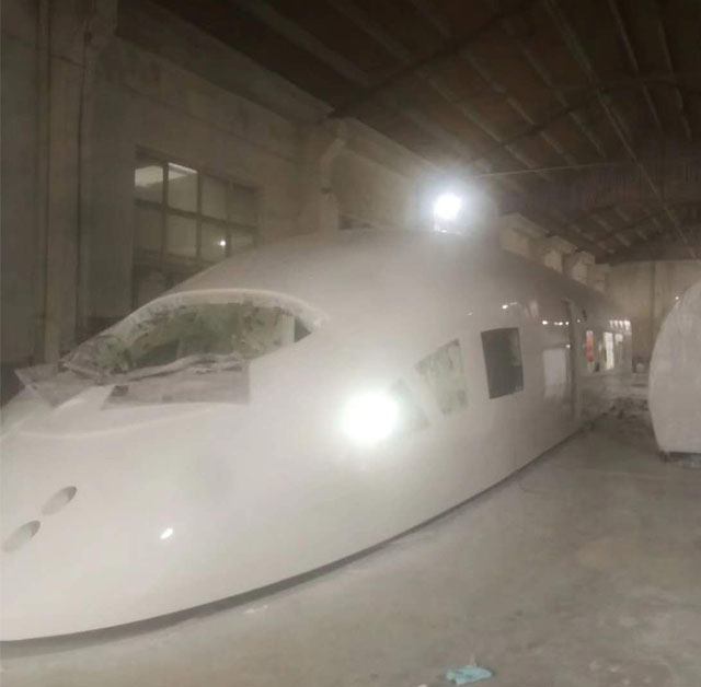 岢岚县高铁模型